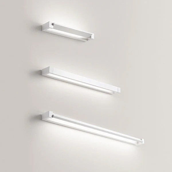 Ρυθμιζόμενο LED φωτιστικό τοίχου Perenz Sway B CT λευκό για καθρέφτη ή πίνακα