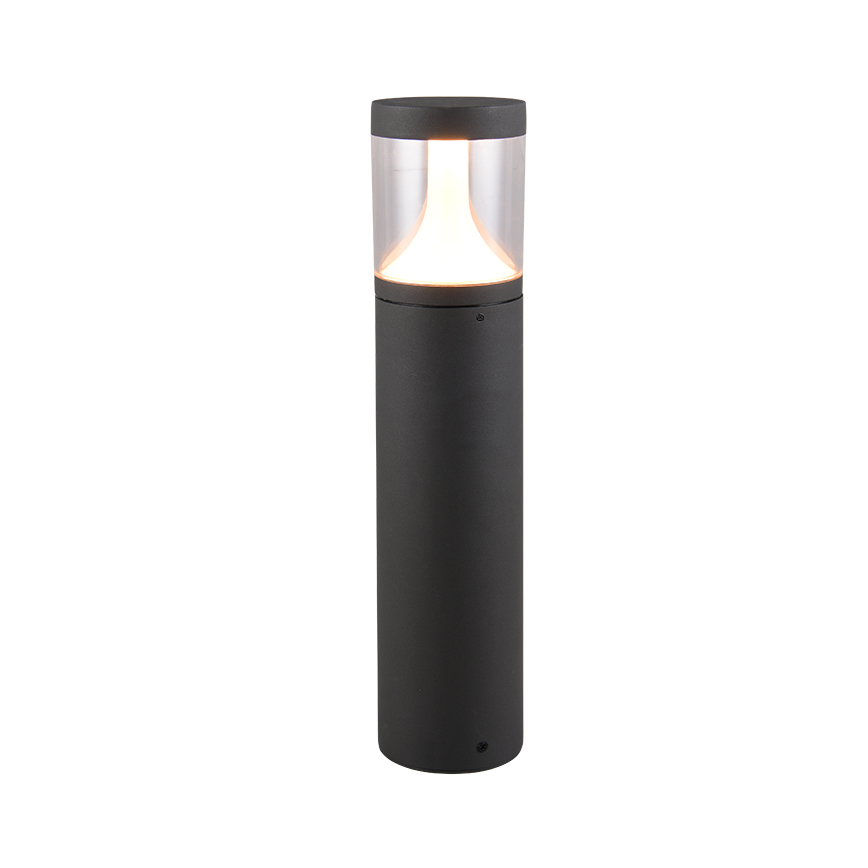 TRIO TAGUS 50 ανθρακί LED κολωνάκι κήπου 50cm με ή χωρίς αισθητήρα κίνησης